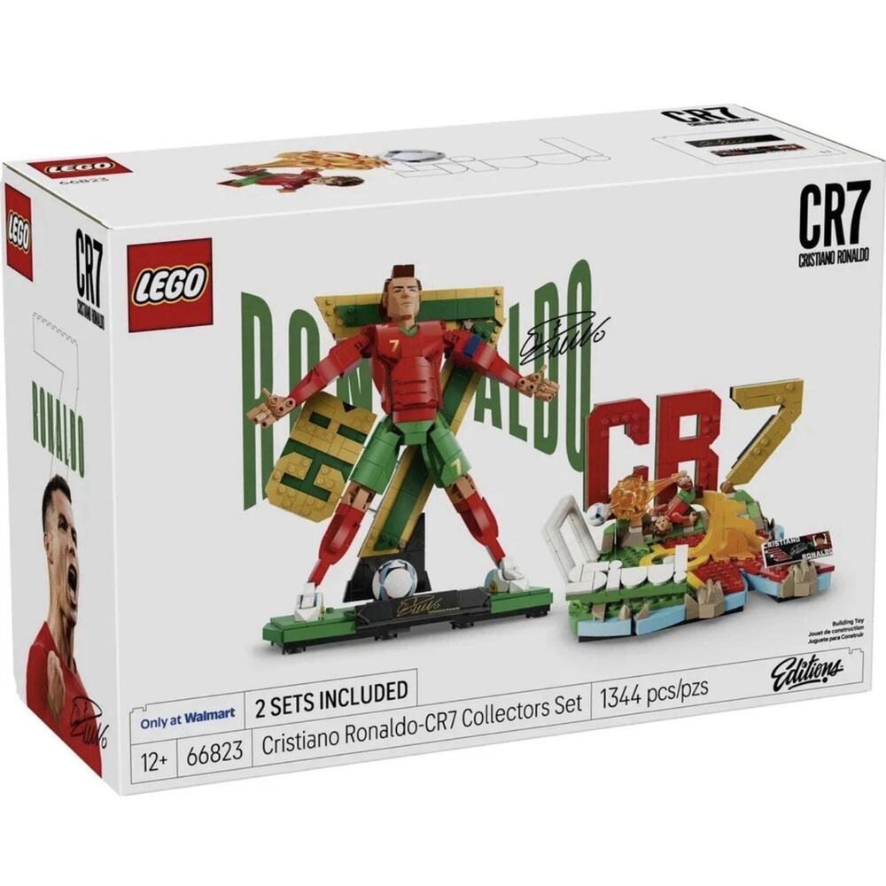 LEGO 66823 Editions Cristiano Ronaldo Collector's Set Co-Pack, Building Toy with - Picture 6 of 8